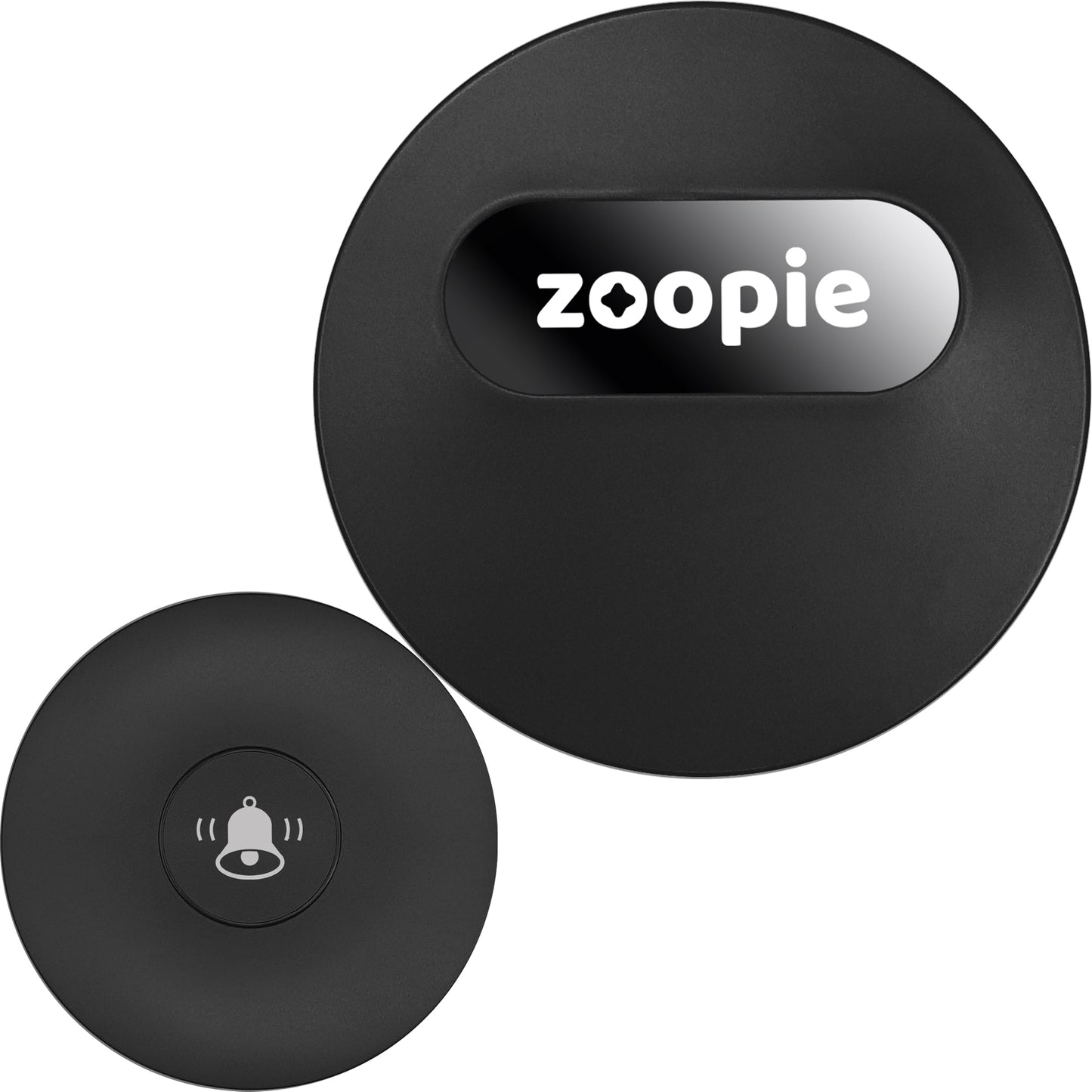 Sonerie Fara Fir/ Wireless, Zoopie®, Fara Baterie, Cinetica, Distanta 240m, Rezistenta la apa, Exterior, Digitala, Electrica, Pentru usa/ poarta, 58 Melodii, Negru Mat