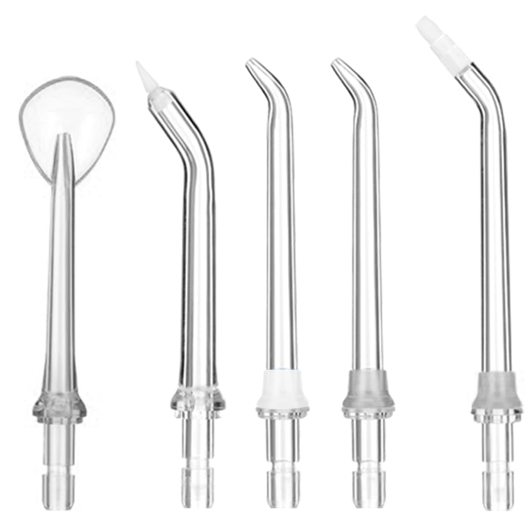 Set 5 Capete Irigator/ Dus bucal, Zoopie®, Compatibile cu irigatoarele Zoopie® ZOP60, ZOP61, ZOP62