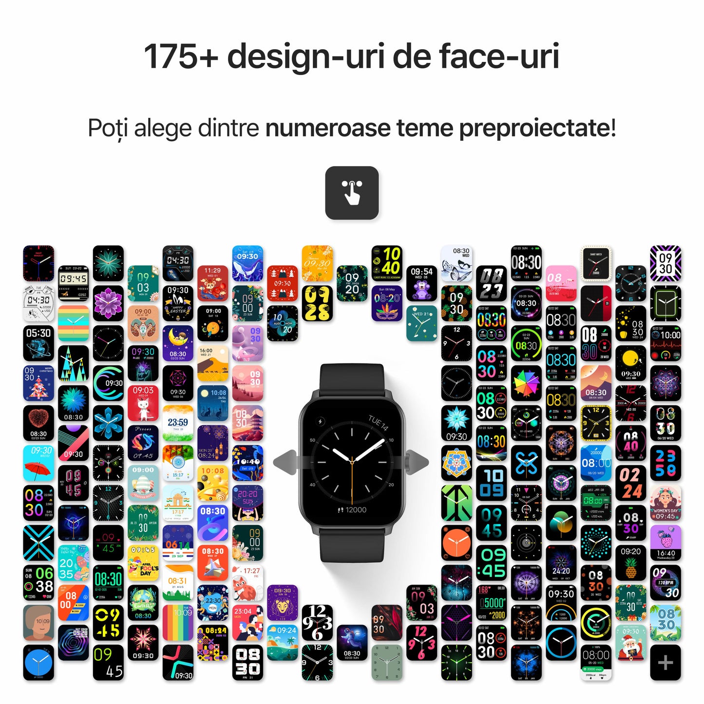 ceas electric mana design personalizabil zoopie smartcall