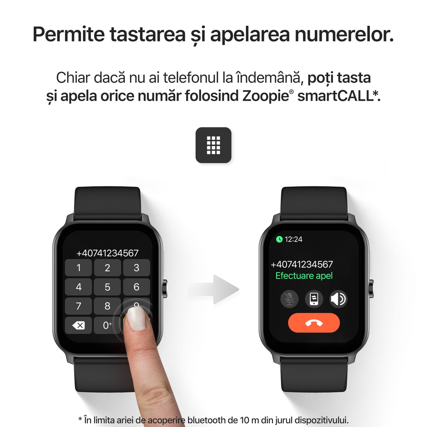 ceas smartwatch apelare telefon