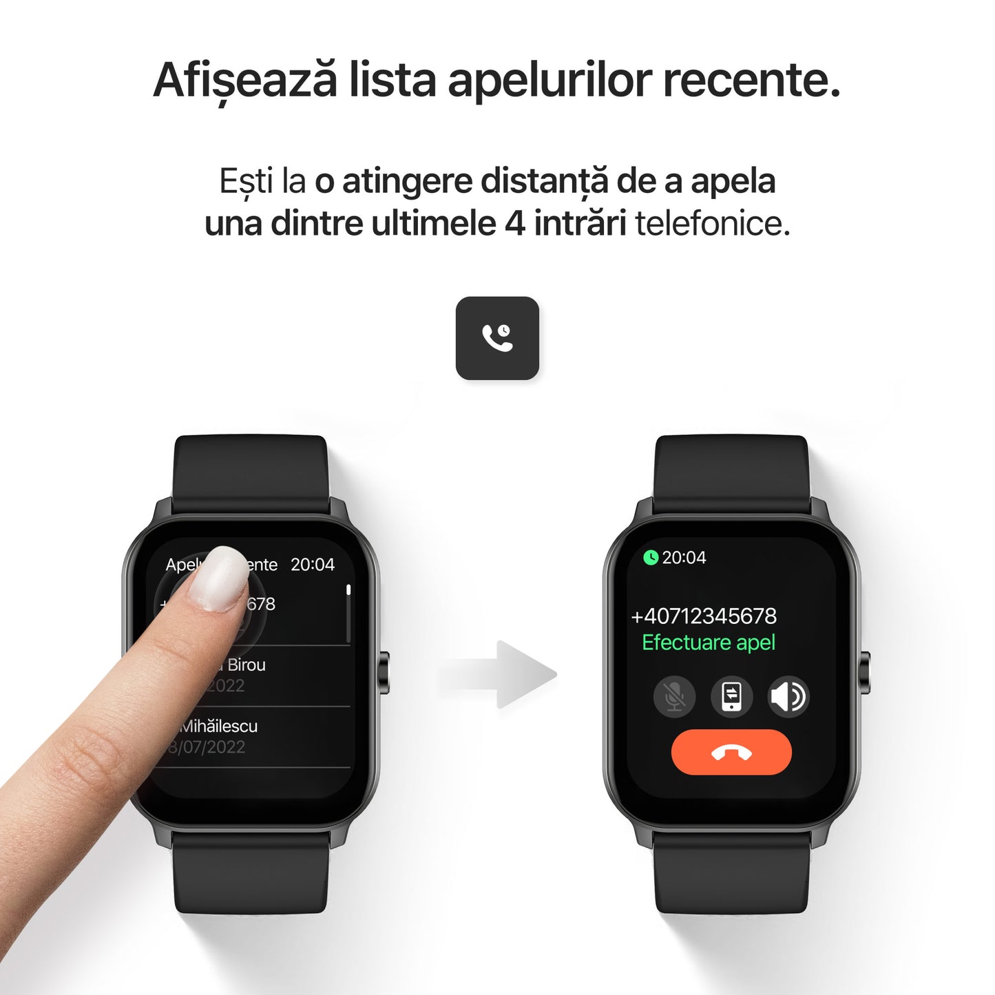 ceas telefon smartwatch zoopie smartcall
