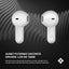 Casti wireless cu noise cancelling, Zoopie®, ANC & ENC, Casti Bluetooth 5.4, fara fir, in ear, audio Hi-Fi, bass, microfon HD dual, handsfree, moduri ANC & Transparency & Gaming, sport, telefon universal, control touch, afisaj LED, NEO Pro, negru (Copy)
