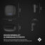 Casti wireless cu noise cancelling, Zoopie®, ANC & ENC, Casti Bluetooth 5.4, fara fir, in ear, audio Hi-Fi, bass, microfon HD dual, handsfree, moduri ANC & Transparency & Gaming, sport, telefon universal, control touch, afisaj LED, NEO Pro, negru