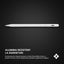 Stylus iPad Pen, Zoopie®, Pix pentru tableta iPad Apple 2018-2026, Profesional, Penite anti-zgarieturi, functie Palm Rejection, Tilt, Lag-Free, Magnetic, USB-C, Alb