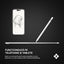 Stylus Pen Universal, Zoopie®, pentru tableta iPad 2010-2017, Android, Windows, Telefon, Varf Cupru, Magnetic, USB-C, Alb