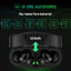 Casti gaming telefon, Zoopie®SHARP, Wireless Fara Fir, Bluetooth 5.3, In-Ear, Earbuds cu Microfon, True Wireless Pro, Low Latency mobile gaming (fara Lag), Negru / Verde
