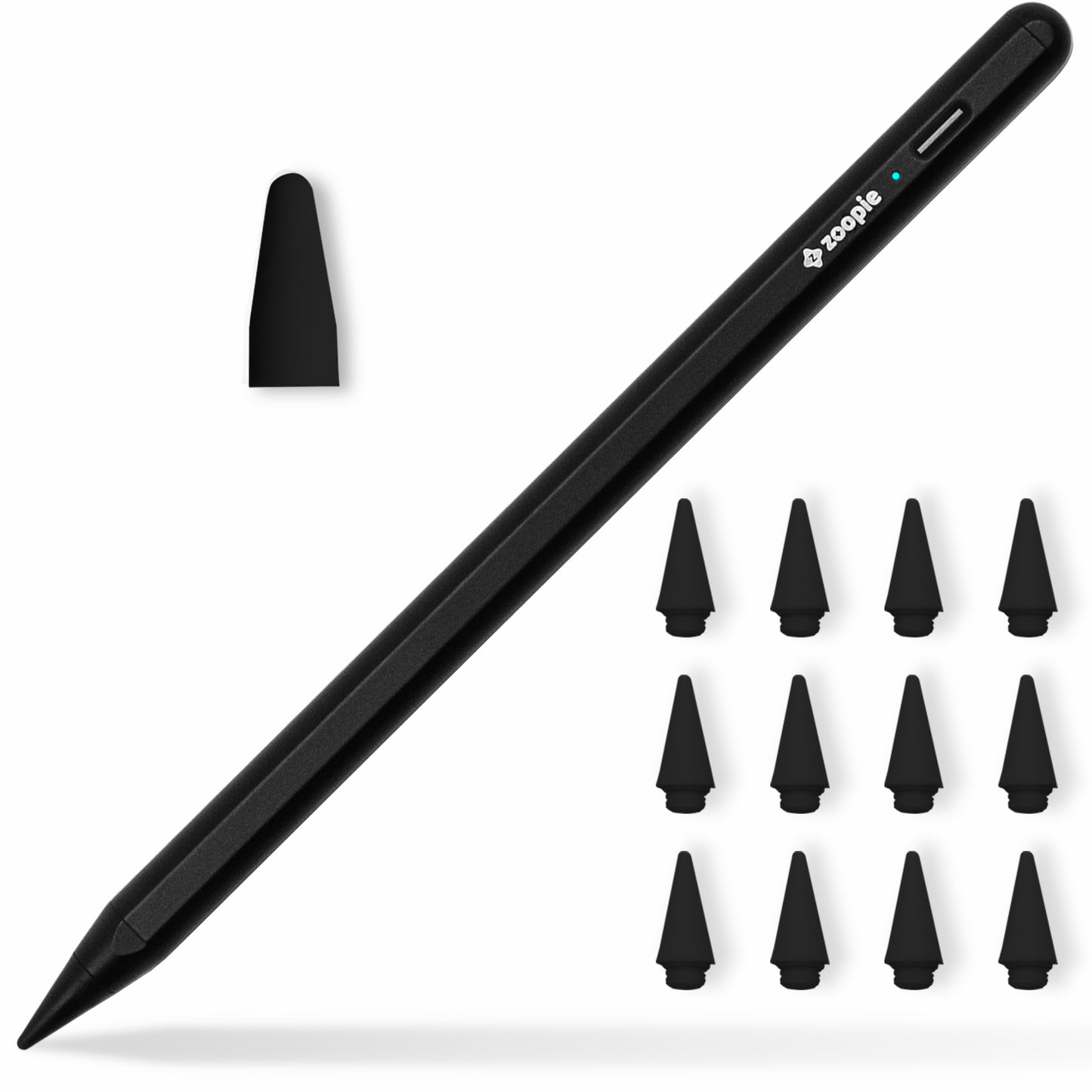 stylus ipad pen zoopie pencil negru