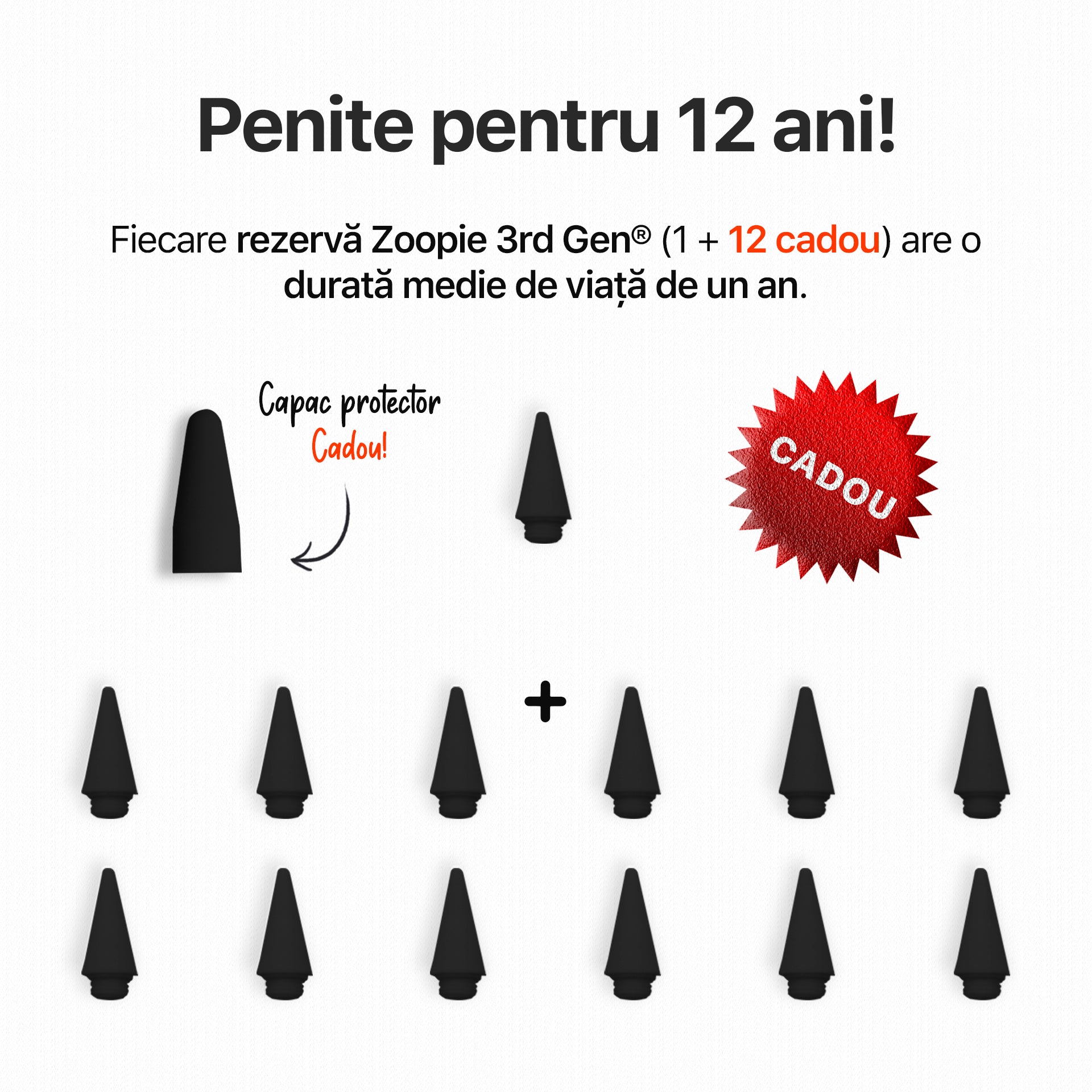 stylus zoopie rezerve cadou